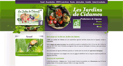 Desktop Screenshot of jardinsdecidamos.com